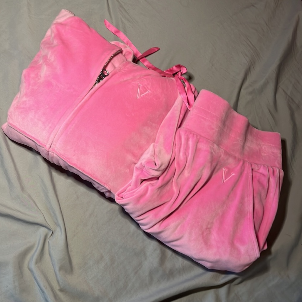 Victoria secret velour set